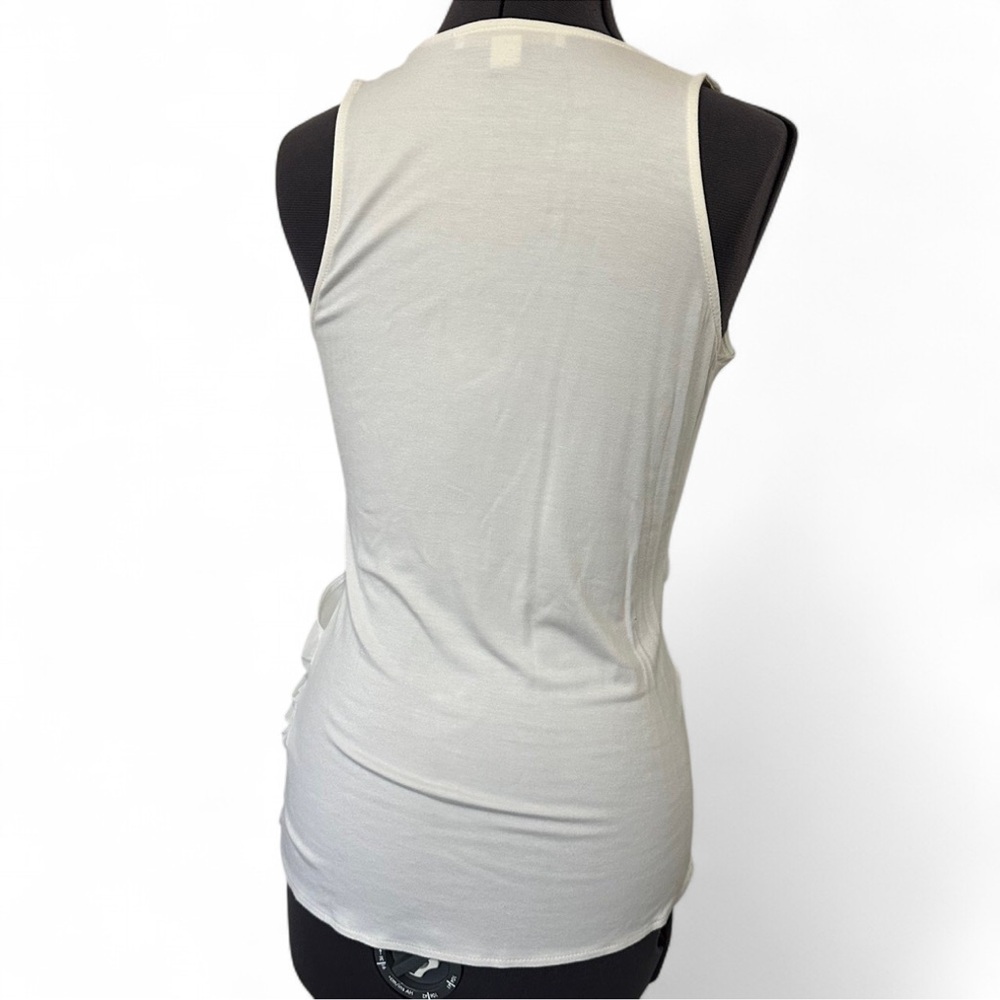 Boston Proper Cream Off White Wrap Tank Top - Picture 4 of 6